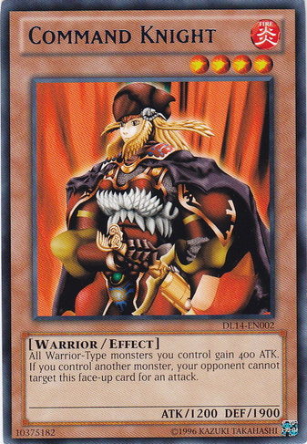 Command Knight (Blue) [DL14-EN002] Rare | Odin's Place