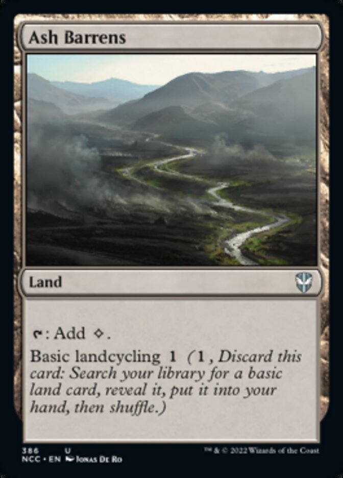 Ash Barrens [Streets of New Capenna Commander] | Odin's Place