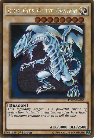 Blue-Eyes White Dragon [PGL2-EN080] Gold Rare | Odin's Place