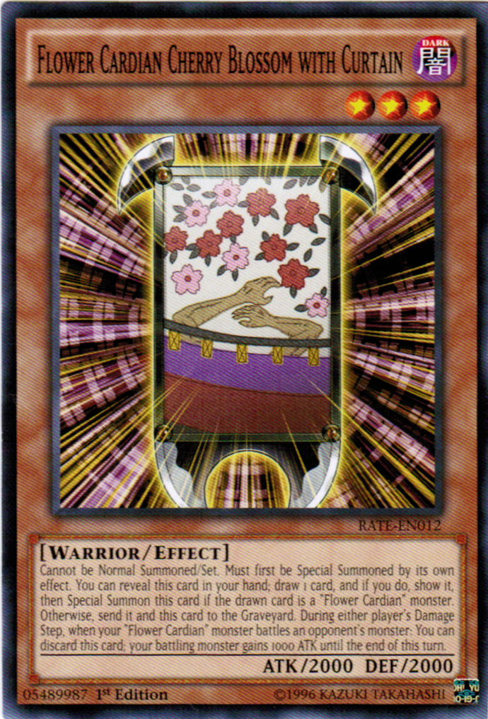 Flower Cardian Cherry Blossom with Curtain [RATE-EN012] Common | Odin's Place