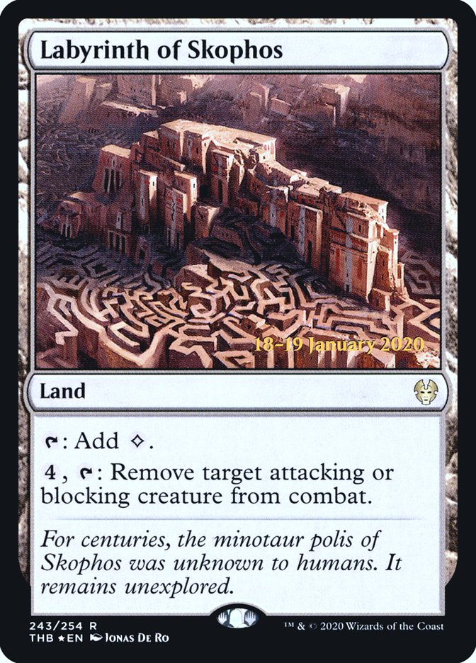 Labyrinth of Skophos [Theros Beyond Death Prerelease Promos] | Odin's Place