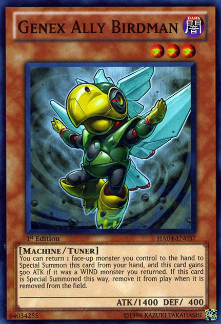 Genex Ally Birdman [HA04-EN037] Super Rare | Odin's Place