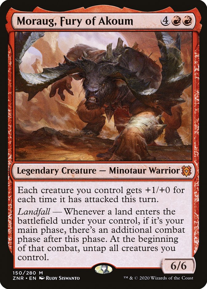 Moraug, Fury of Akoum [Zendikar Rising] | Odin's Place