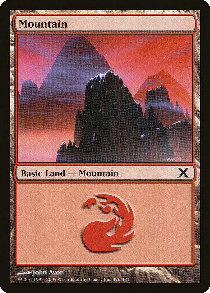 Mountain (376) [Tenth Edition] | Odin's Place