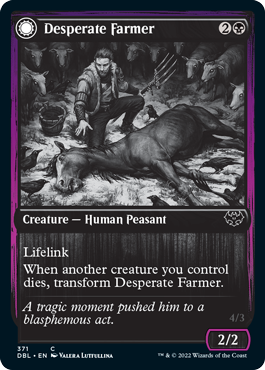 Desperate Farmer // Depraved Harvester [Innistrad: Double Feature] | Odin's Place