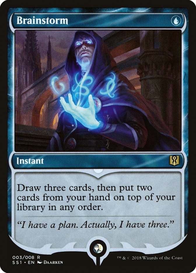 Brainstorm (3) [Signature Spellbook: Jace] | Odin's Place