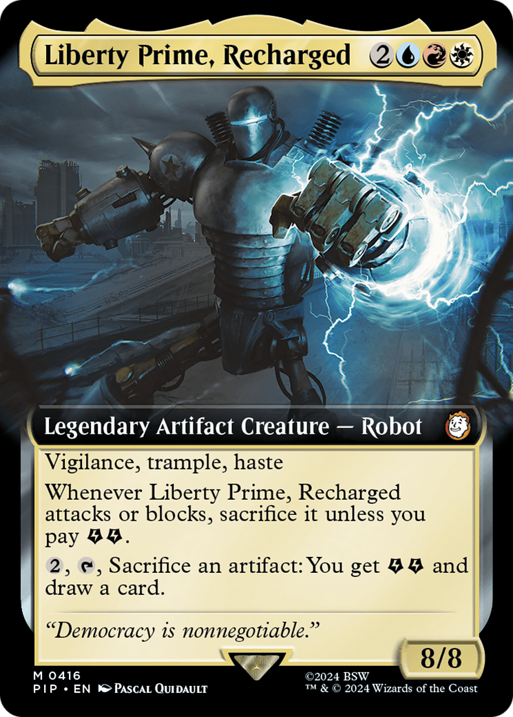 Liberty Prime, Recharged (Extended Art) [Fallout] | Odin's Place