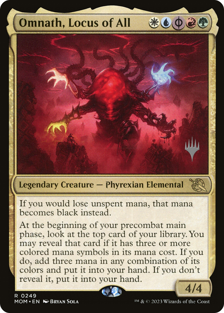 Omnath, Locus of All (Promo Pack) [March of the Machine Promos] | Odin's Place