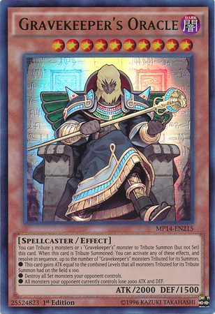 Gravekeeper's Oracle [MP14-EN215] Ultra Rare | Odin's Place