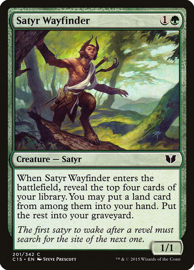 Satyr Wayfinder (201) [Commander 2015] | Odin's Place