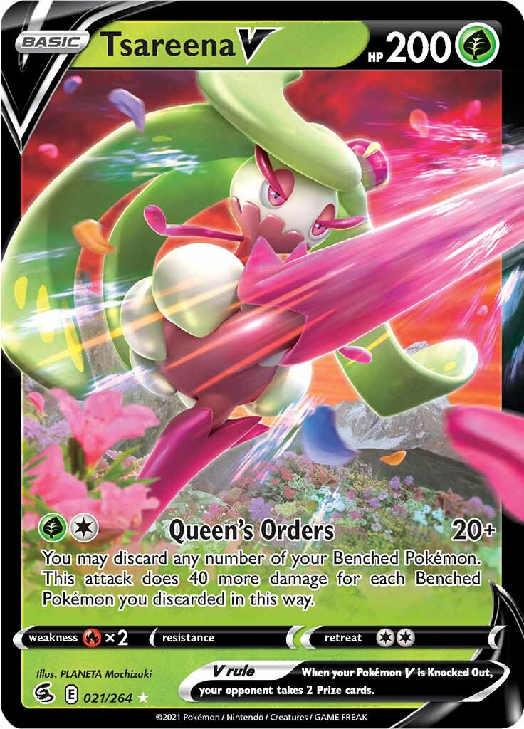 Tsareena V (021/264) [Sword & Shield: Fusion Strike] | Odin's Place