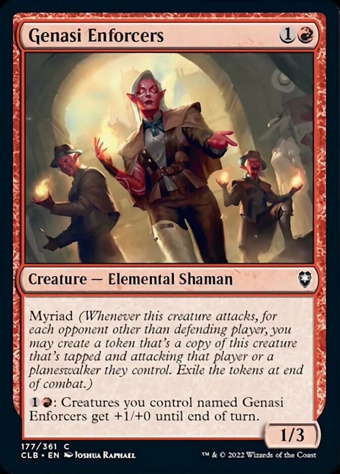 Genasi Enforcers [Commander Legends: Battle for Baldur's Gate] | Odin's Place