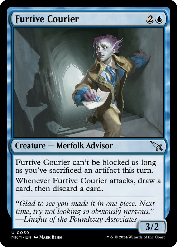 Furtive Courier [Murders at Karlov Manor] | Odin's Place