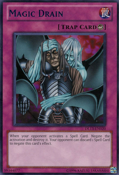 Magic Drain (Blue) [DL13-EN020] Rare | Odin's Place