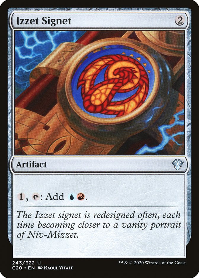 Izzet Signet [Commander 2020] | Odin's Place