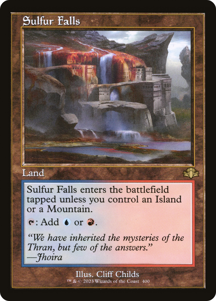 Sulfur Falls (Retro) [Dominaria Remastered] | Odin's Place