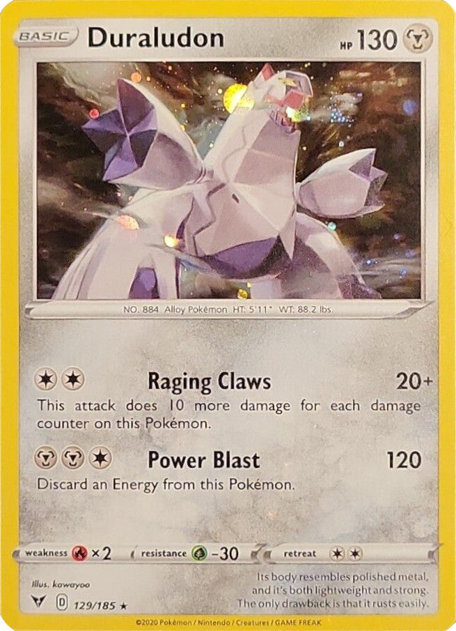 Duraludon (129/185) (Cosmos Holo) [Sword & Shield: Vivid Voltage] | Odin's Place