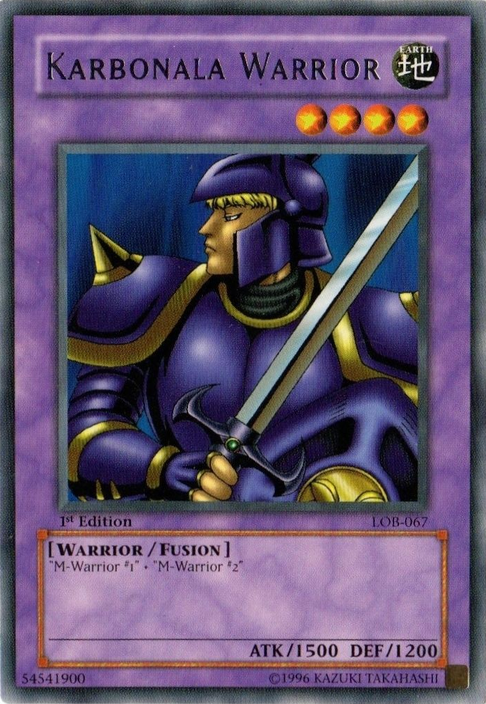 Karbonala Warrior [LOB-067] Rare | Odin's Place
