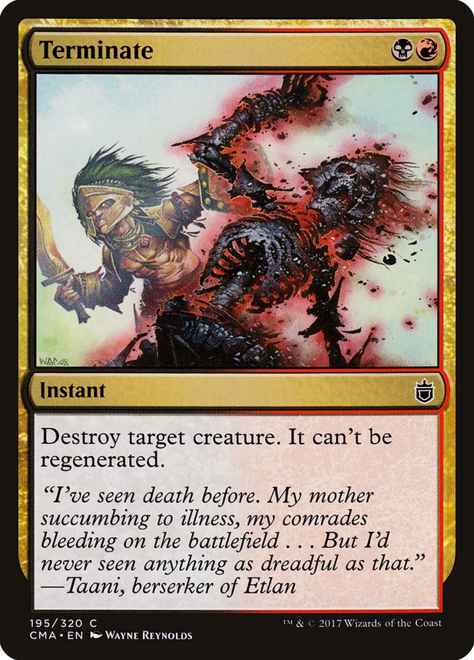 Terminate (195) [Commander Anthology] | Odin's Place