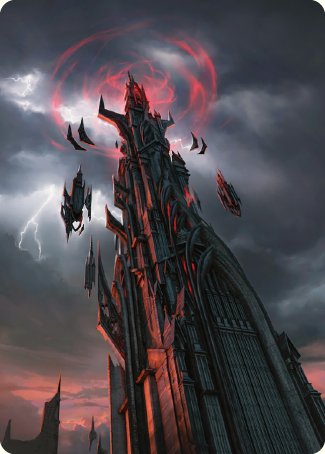 Barad-dur Art Card [The Lord of the Rings: Tales of Middle-earth Art Series] | Odin's Place