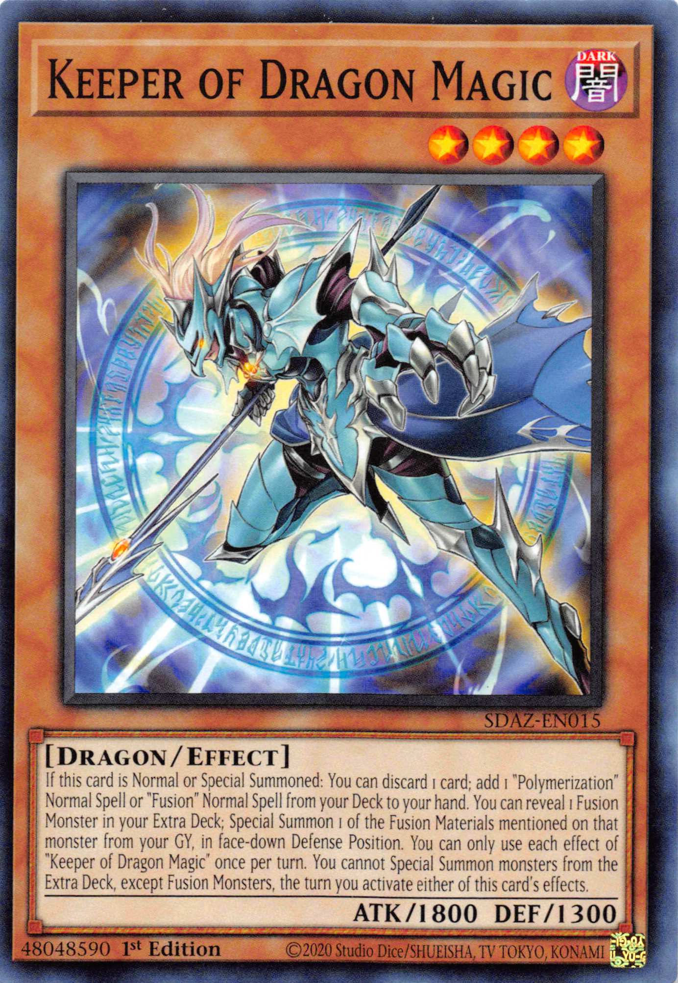 Keeper of Dragon Magic [SDAZ-EN015] Common | Odin's Place