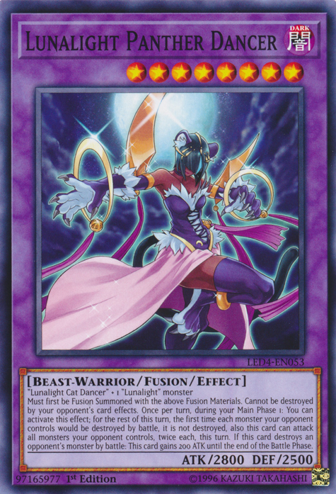 Lunalight Panther Dancer [LED4-EN053] Common | Odin's Place