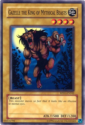 Gazelle the King of Mythical Beasts [RP01-EN043] Common | Odin's Place