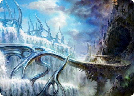 Mistvault Bridge Art Card [Modern Horizons 2 Art Series] | Odin's Place