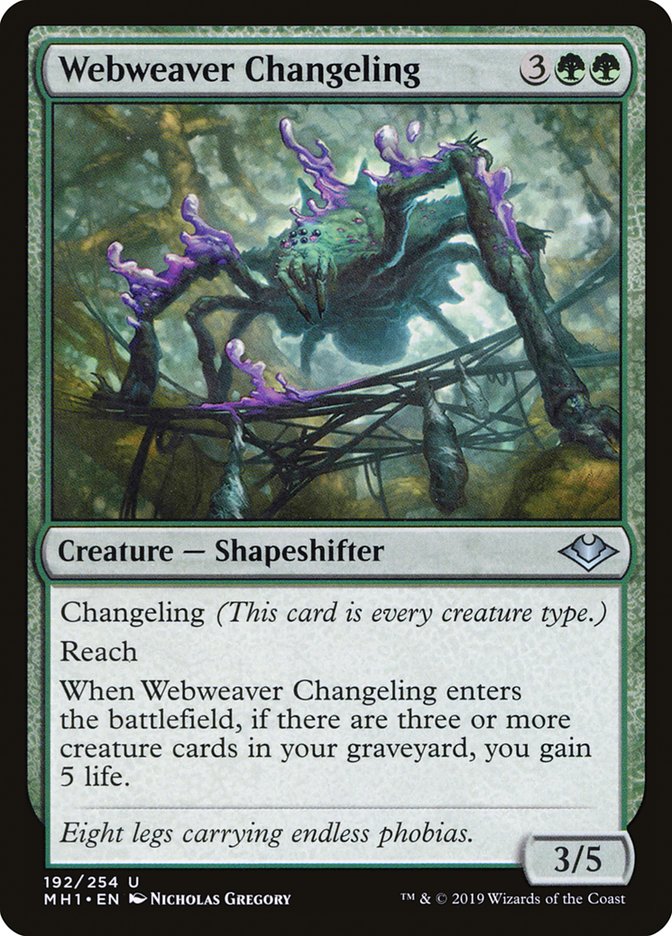Webweaver Changeling (192) [Modern Horizons] | Odin's Place