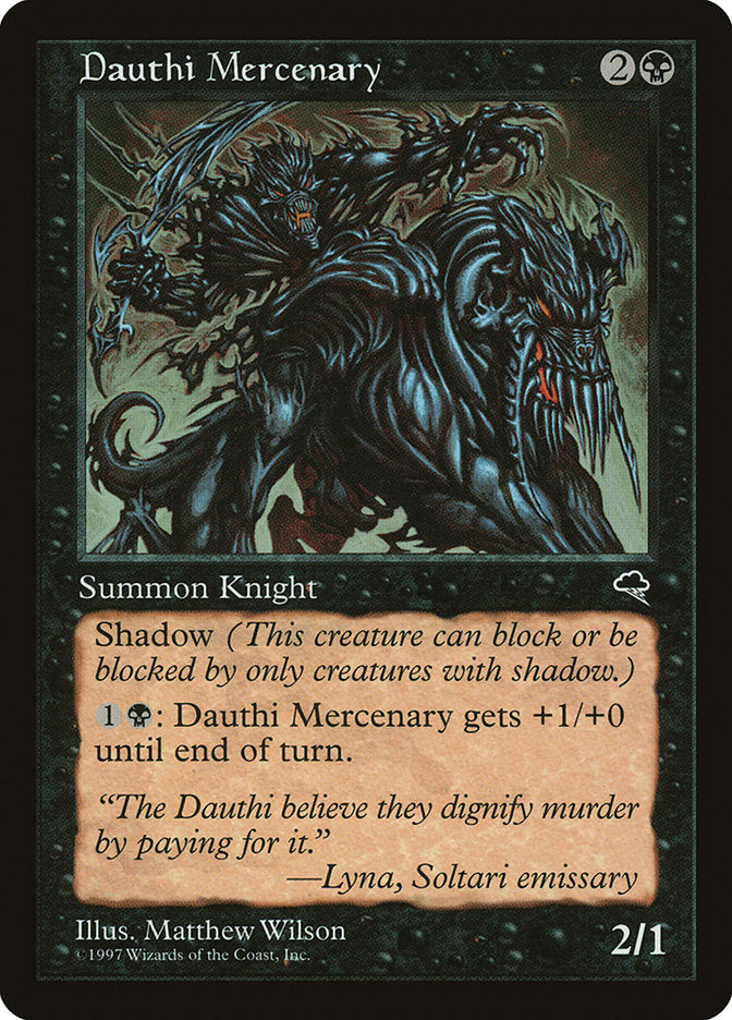Dauthi Mercenary (124) [Tempest] | Odin's Place