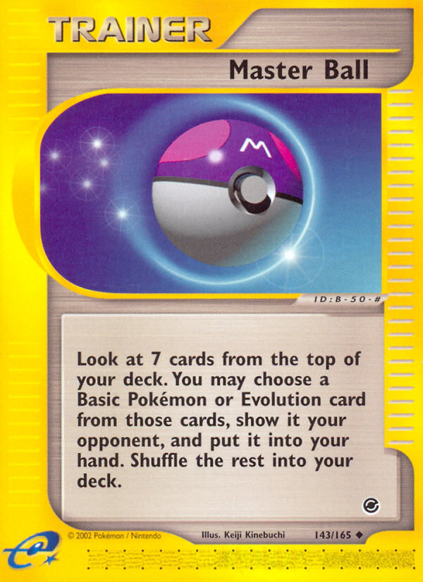 Master Ball (143/165) [Expedition: Base Set] | Odin's Place