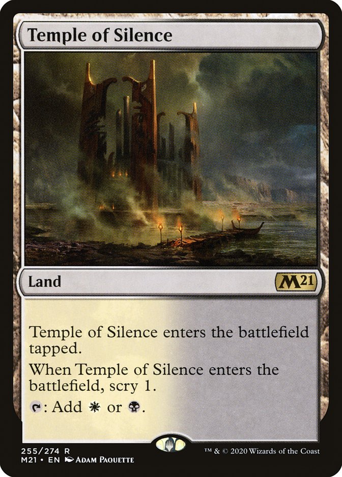 Temple of Silence [Core Set 2021] | Odin's Place