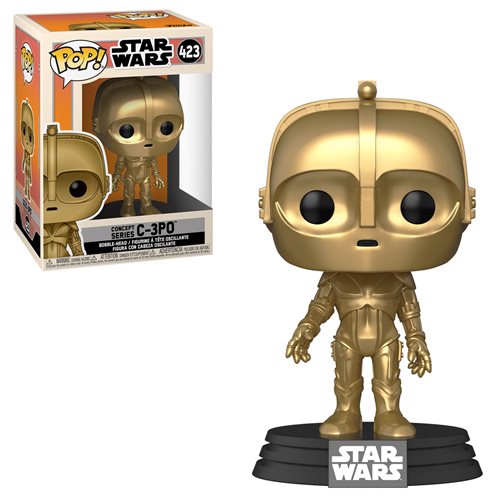 Funko Pop Star Wars C-3P0 ConceptVinyl Fig | Odin's Place