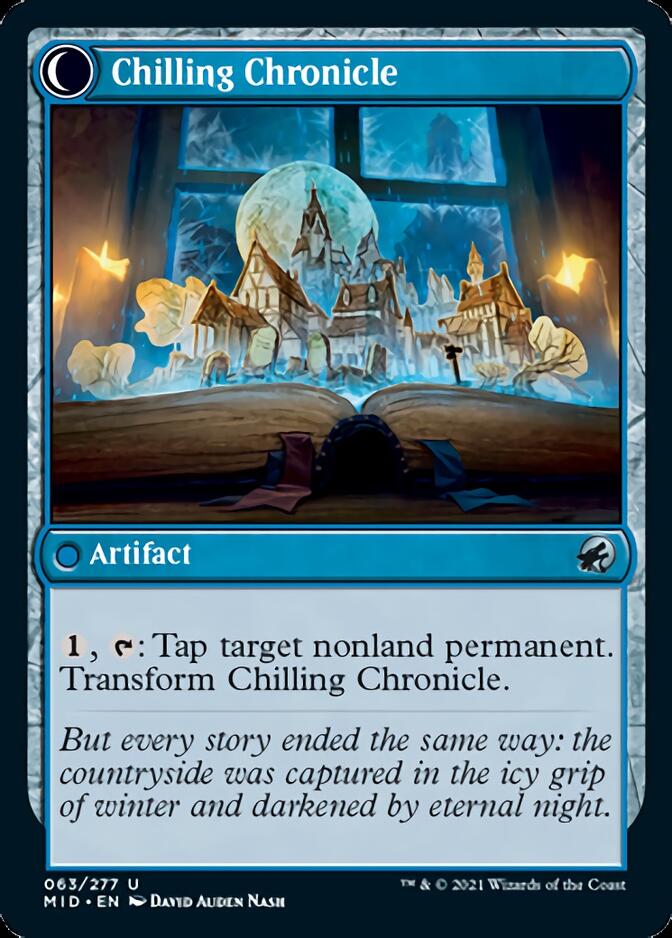 Mysterious Tome // Chilling Chronicle [Innistrad: Midnight Hunt] | Odin's Place