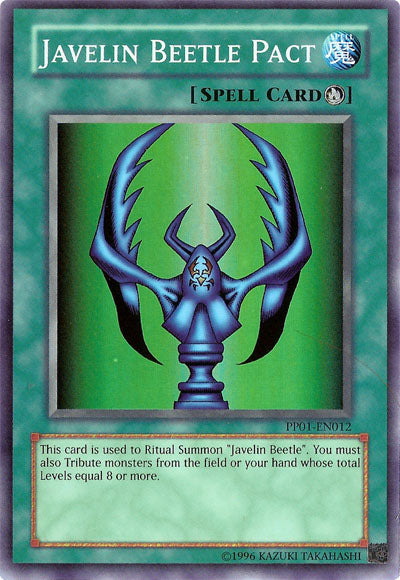 Javelin Beetle Pact [PP01-EN012] Super Rare | Odin's Place