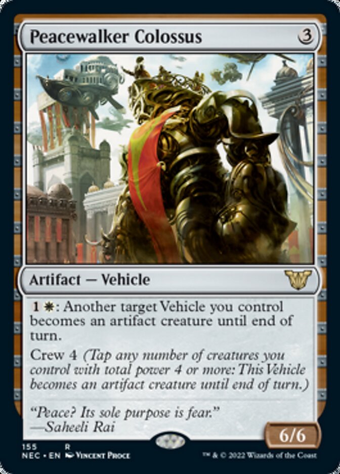 Peacewalker Colossus [Kamigawa: Neon Dynasty Commander] | Odin's Place