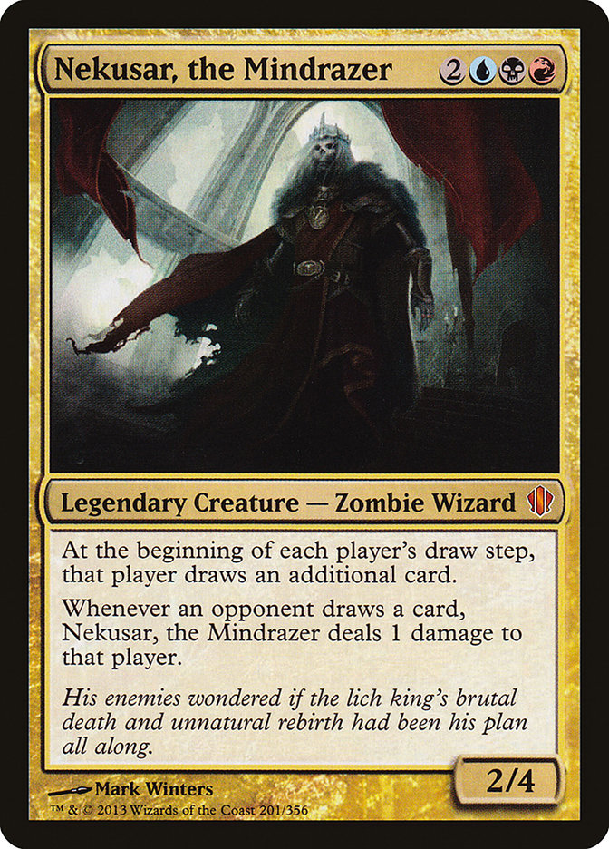 Nekusar, the Mindrazer (201) [Commander 2013] | Odin's Place