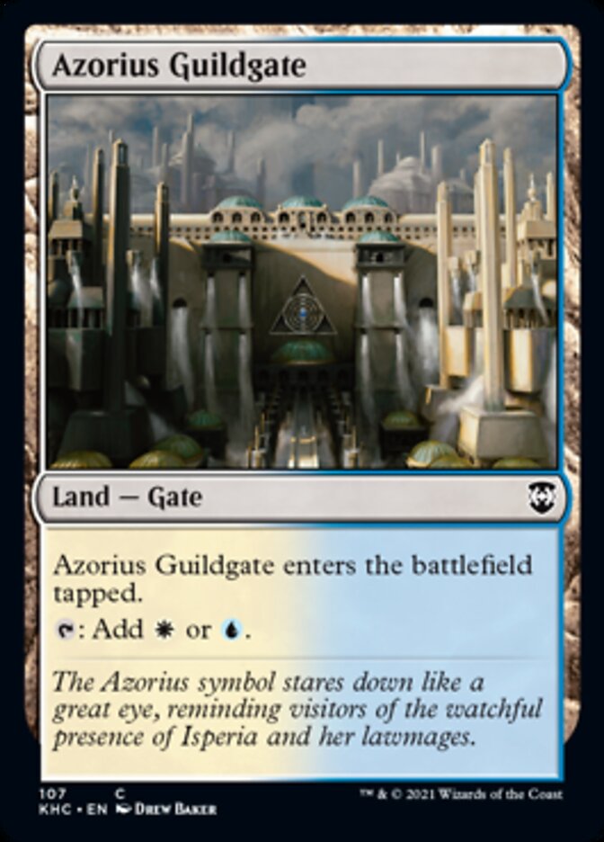 Azorius Guildgate [Kaldheim Commander] | Odin's Place