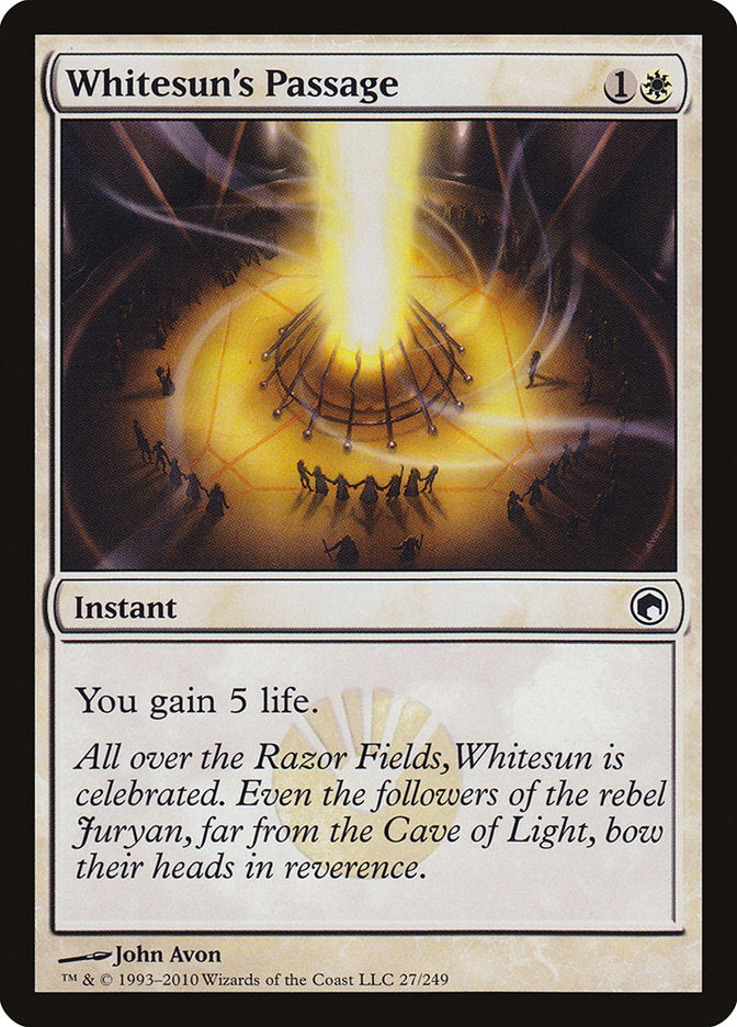 Whitesun's Passage (27) [Scars of Mirrodin] | Odin's Place