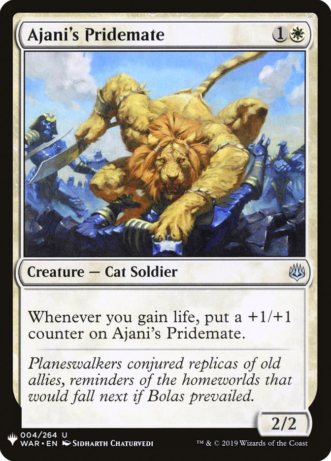 Ajani's Pridemate [Mystery Booster] | Odin's Place