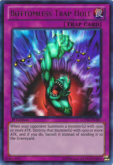 Bottomless Trap Hole [LCYW-EN181] Ultra Rare | Odin's Place