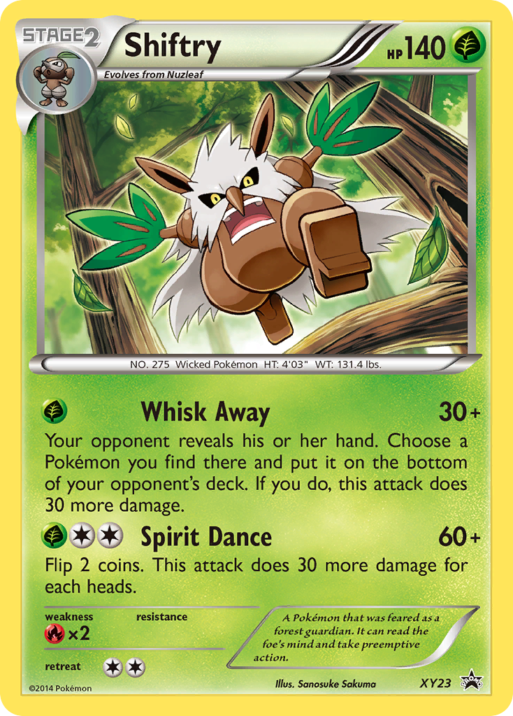 Shiftry (XY23) [XY: Black Star Promos] | Odin's Place