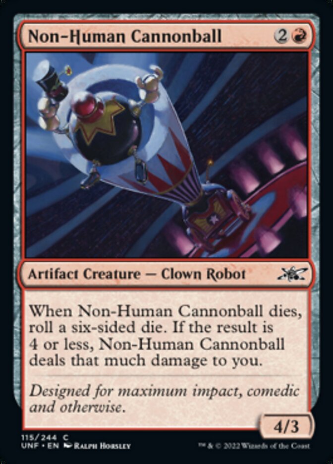Non-Human Cannonball [Unfinity] | Odin's Place