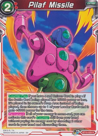 Pilaf Missile (BT10-029) [Rise of the Unison Warrior 2nd Edition] | Odin's Place