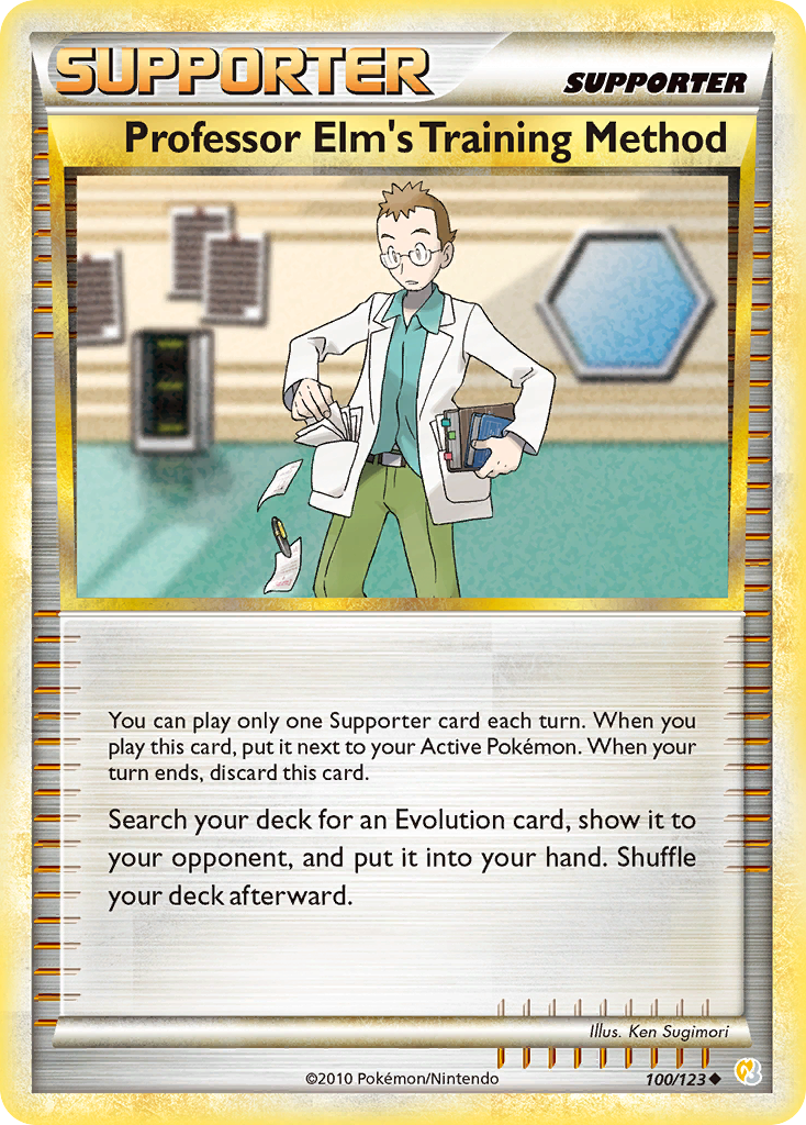 Professor Elm's Training Method (100/123) [HeartGold & SoulSilver: Base Set] | Odin's Place