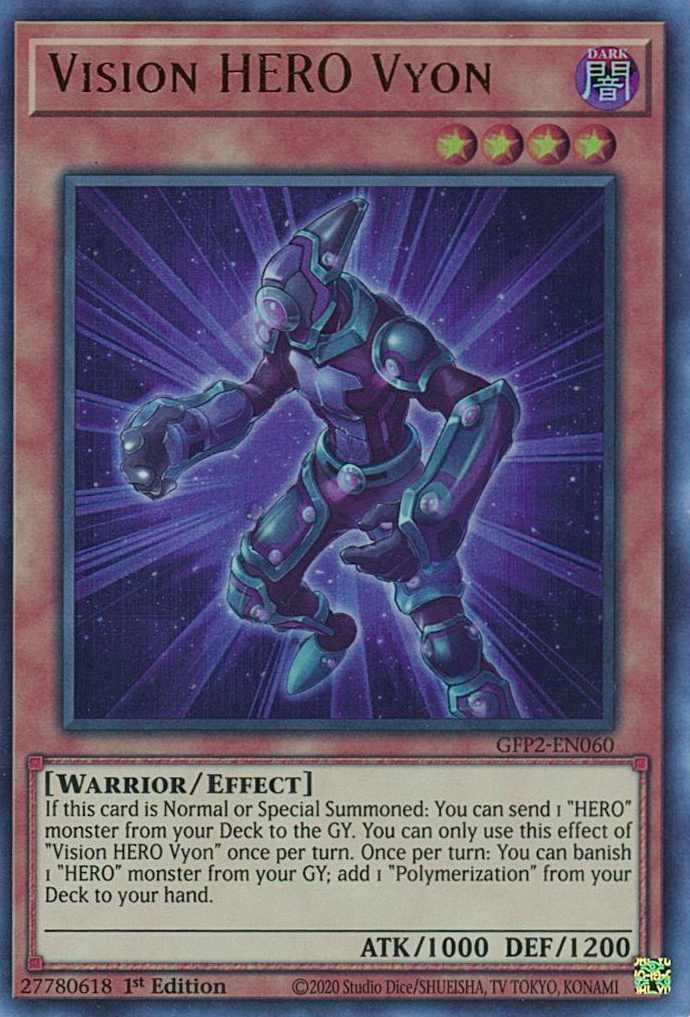 Vision HERO Vyon [GFP2-EN060] Ultra Rare | Odin's Place