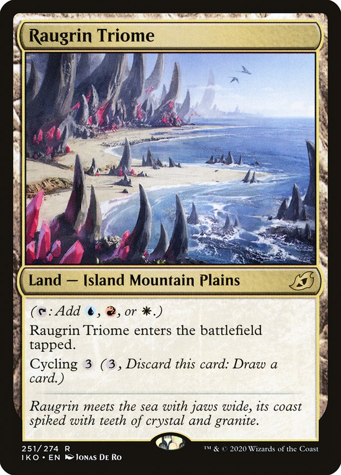 Raugrin Triome [Ikoria: Lair of Behemoths] | Odin's Place