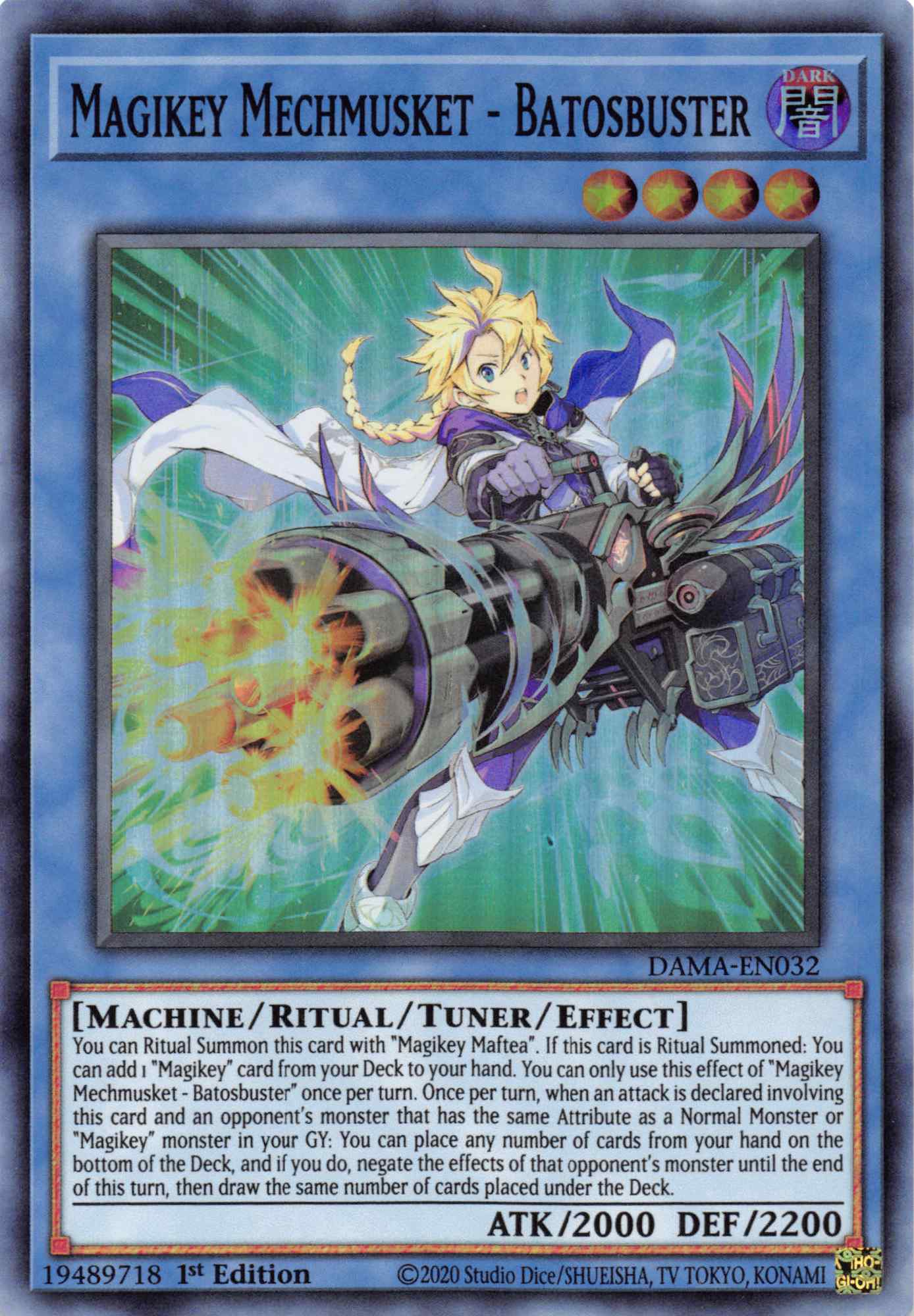 Magikey Mechmusket - Batosbuster [DAMA-EN032] Super Rare | Odin's Place
