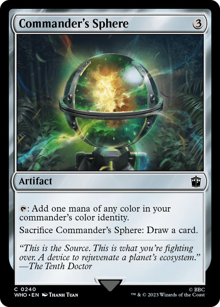 Commander's Sphere [Doctor Who] | Odin's Place
