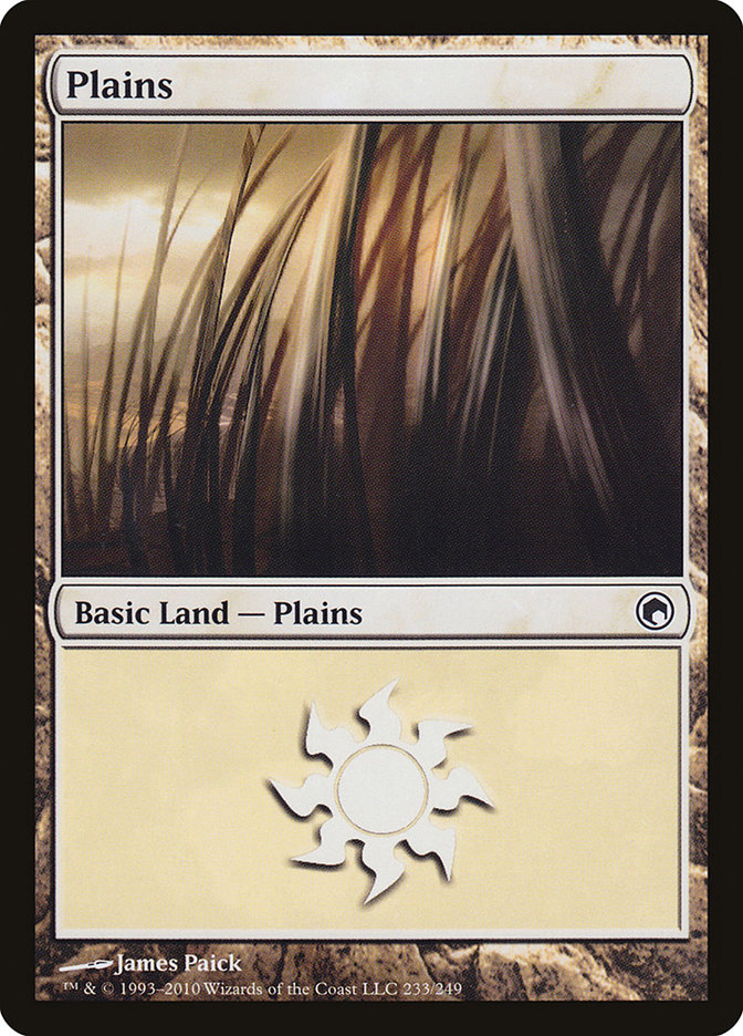 Plains (233) [Scars of Mirrodin] | Odin's Place